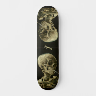 Van Gogh Masterpiece Artwork Skeleton Krass Cool Skateboard