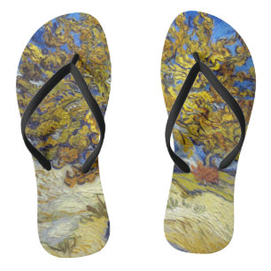 Van Gogh Maulbeerbaum Meisterwerk Kunst Badesandalen