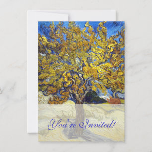 Van Gogh Maulbeerbaum Meisterwerk Kunst Einladung