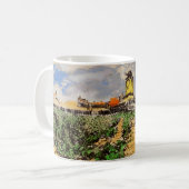 Van Gogh Mill von Alphonse Daudet bei Fontevielle Kaffeetasse (Vorderseite Links)