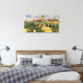 Van Gogh Mill von Alphonse Daudet bei Fontevielle Leinwanddruck (Insitu (Schlafzimmer))