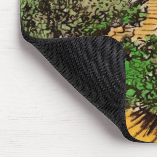 Van Gogh Mill von Alphonse Daudet bei Fontevielle Mousepad (Ecke)