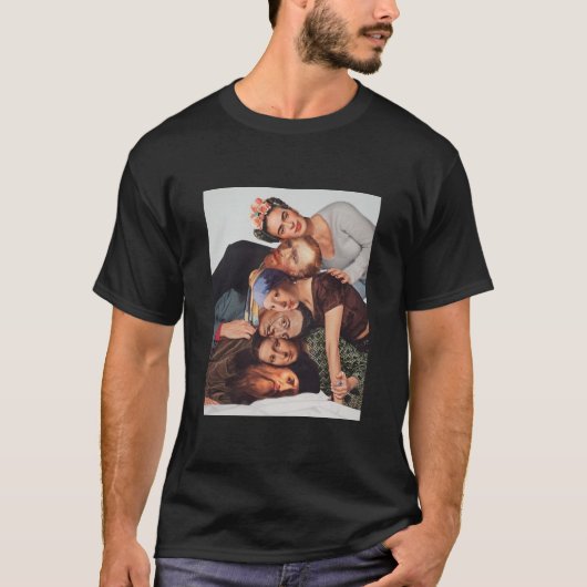 van gogh monalisa frida... T-Shirt (Vorderseite)