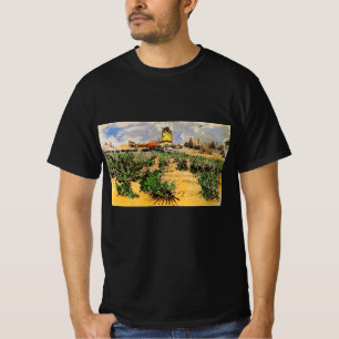 Van Gogh Mühle von Alphonse Daudet in Fontevielle T-Shirt