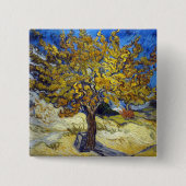 Van Gogh Mulberry Tree Impressionismus Art Button (Vorderseite)