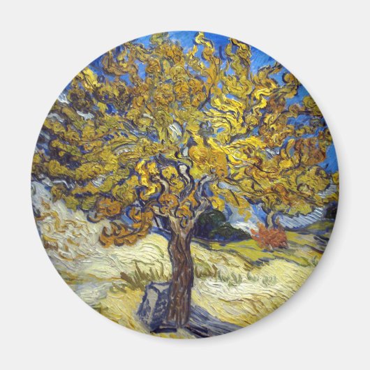 Van Gogh Mulberry Tree Impressionismus Art Magnet (Vorne)