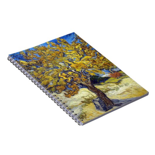 Van Gogh Mulberry Tree Impressionismus Art Notizblock (Rechte Seite)