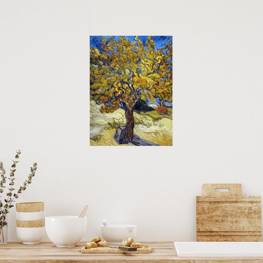 Van Gogh Mulberry Tree Impressionismus Art Poster (Küche)
