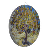 Van Gogh Mulberry Tree Masterpiece Art Dartscheibe (Vorderseite Links)