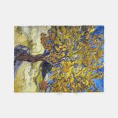 Van Gogh Mulberry Tree Masterpiece Art Fleecedecke (Vorderseite (Horizontal))