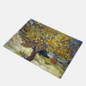 Van Gogh Mulberry Tree Masterpiece Art Fußmatte (Schrägansicht)