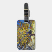 Van Gogh Mulberry Tree Masterpiece Art Gepäckanhänger (Vorderseite vertikal)