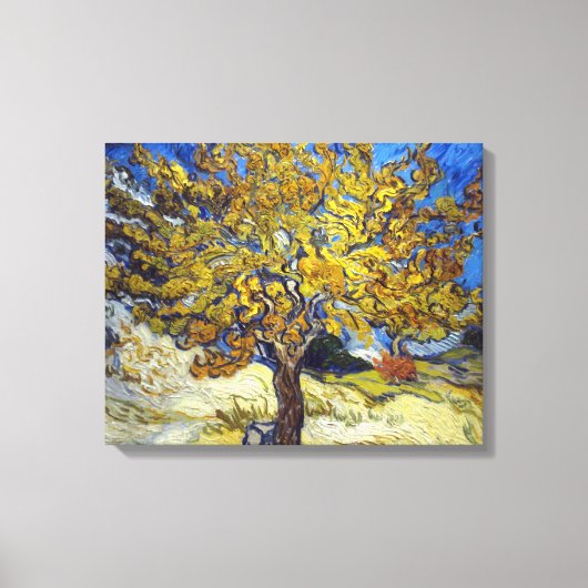 Van Gogh Mulberry Tree Masterpiece Art Leinwanddruck (Vorderseite)