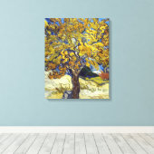 Van Gogh Mulberry Tree Masterpiece Art Leinwanddruck (Insitu (Holzboden))