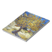 Van Gogh Mulberry Tree Masterpiece Art Notizblock (Rotiert)