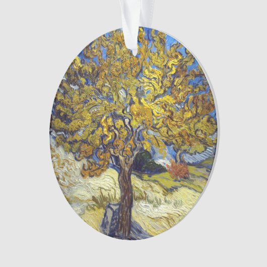 Van Gogh Mulberry Tree Masterpiece Art Ornament (Vorderseite)