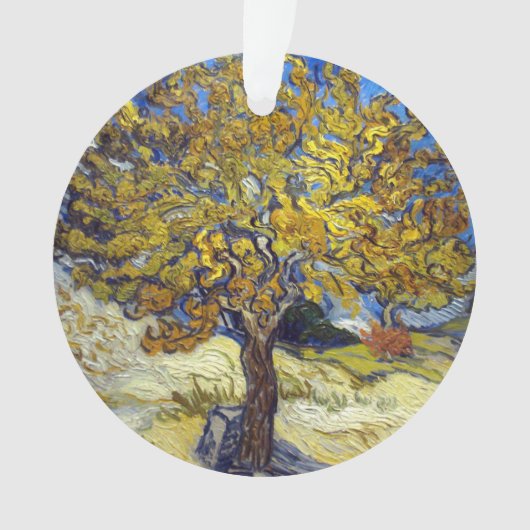 Van Gogh Mulberry Tree Masterpiece Art Ornament (Vorderseite)