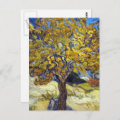 Van Gogh Mulberry Tree Masterpiece Art Postkarte (Vorne/Hinten)