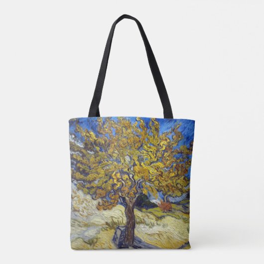 Van Gogh Mulberry Tree Masterpiece Art Tasche (Rückseite)