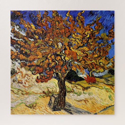Van Gogh - Mulberry Tree Puzzle (Vertikal)