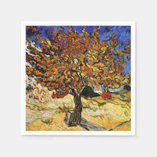 Van Gogh - Mulberry Tree, schöne Kunst Serviette