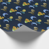 Van Gogh-Muster Geschenkpapier (Ecke)