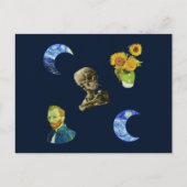 Van Gogh-Muster Postkarte (Vorderseite)