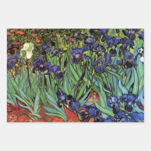 Van Gogh Night Cafe, Starry Night und Ire Geschenkpapier Set (Vorderseite 3)