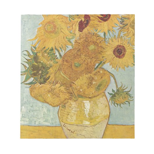 Van Gogh Notizblock (Vorderseite)