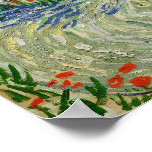 Van Gogh - Obstgarten Poster (Ecke)