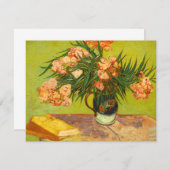 Van Gogh Oleanders Einladungen (Vorne/Hinten)