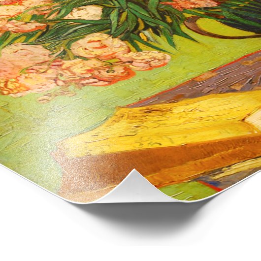 Van Gogh Oleanders Print Fotodruck (Ecke)
