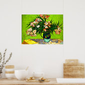 Van Gogh - Oleanders und Books Poster (Küche)