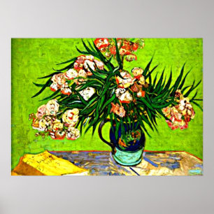 Van Gogh - Oleanders und Books Poster