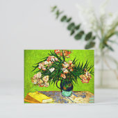 Van Gogh - Oleanders und Books Postkarte (Stehend Vorderseite)