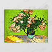Van Gogh - Oleanders und Books Postkarte (Vorderseite)