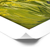 Van-Gogh-Ölgemälde von Wildblume Meadow Poster (Ecke)