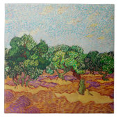 Van Gogh - Olive Trees,  Fliese (Vorderseite)