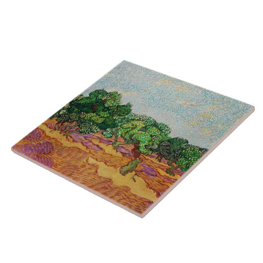 Van Gogh - Olive Trees,  Fliese (Seite)