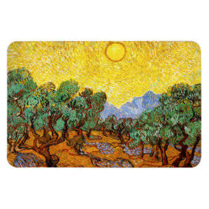 Van Gogh Olive Trees Magnet