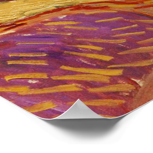 Van Gogh - Olive Trees,  Poster (Ecke)