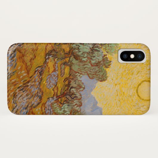Van Gogh Olive Trees Yellow Sun Sky Case-Mate iPhone Hülle (Rückseite (Horizontal))