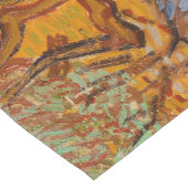 Van Gogh Olive Trees Yellow Sun Sky Kurzer Tischläufer (Ecke)