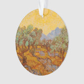Van Gogh Olive Trees Yellow Sun Sky Ornament (Vorderseite)