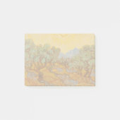 Van Gogh Olive Trees Yellow Sun Sky Post-it Klebezettel (Vorderseite)