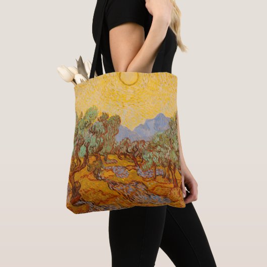 Van Gogh Olive Trees Yellow Sun Sky Tasche (Von Nahem)