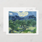 Van Gogh | Olivenbäume | Adressänderung Ankündigungspostkarte (Vorne/Hinten)