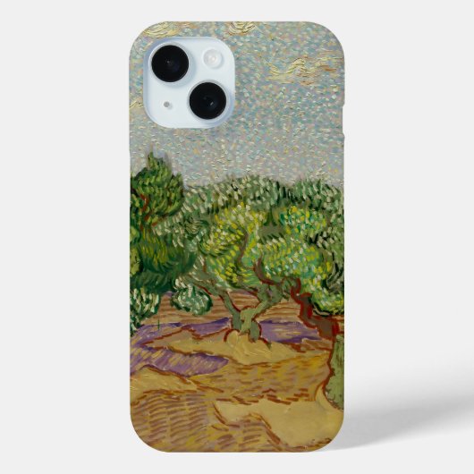 Van Gogh "Olivenbäume" Handyhülle Case-Mate iPhone Hülle (Rückseite)