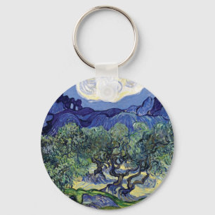 Van Gogh - Olivenbäume in einer Berglandschaft Schlüsselanhänger