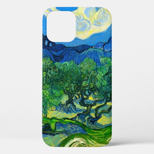 Van Gogh Olivenbäume in einer Bergwelt Case-Mate iPhone Hülle (Rückseite)